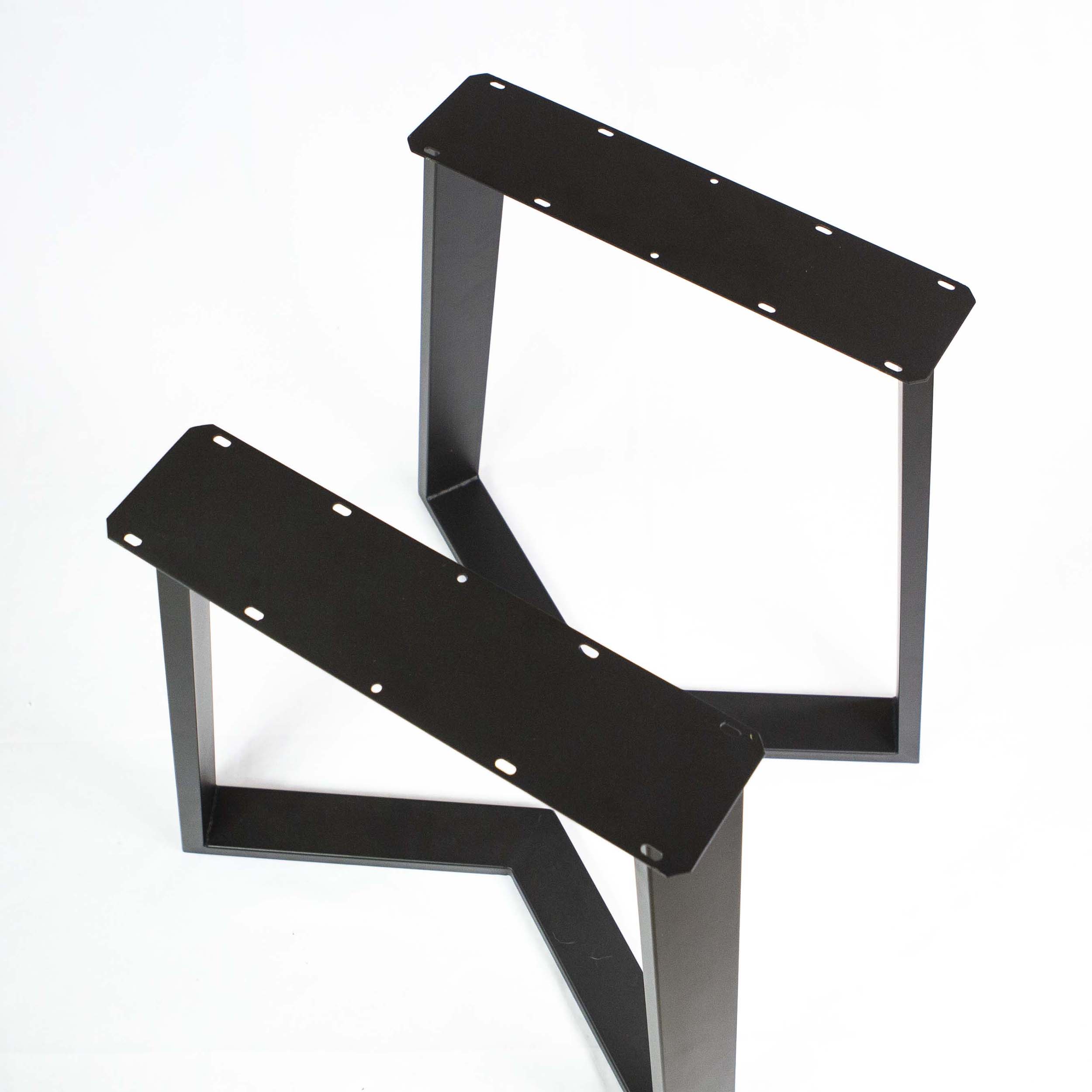 SS410 Cress Dining Table Legs, 1 Pair 71cm x 51cm