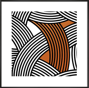 String Abstract Art ARCA0002A - 80*80cm