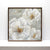 Silver peony Wall art ARJA1213A - 80*80cm