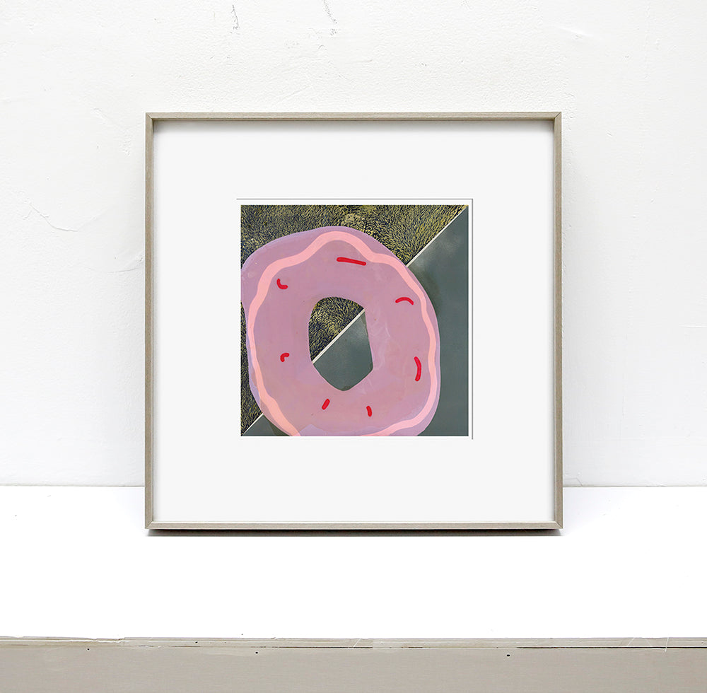 Pink donut Wall art ASBA4031A - 50*50cm
