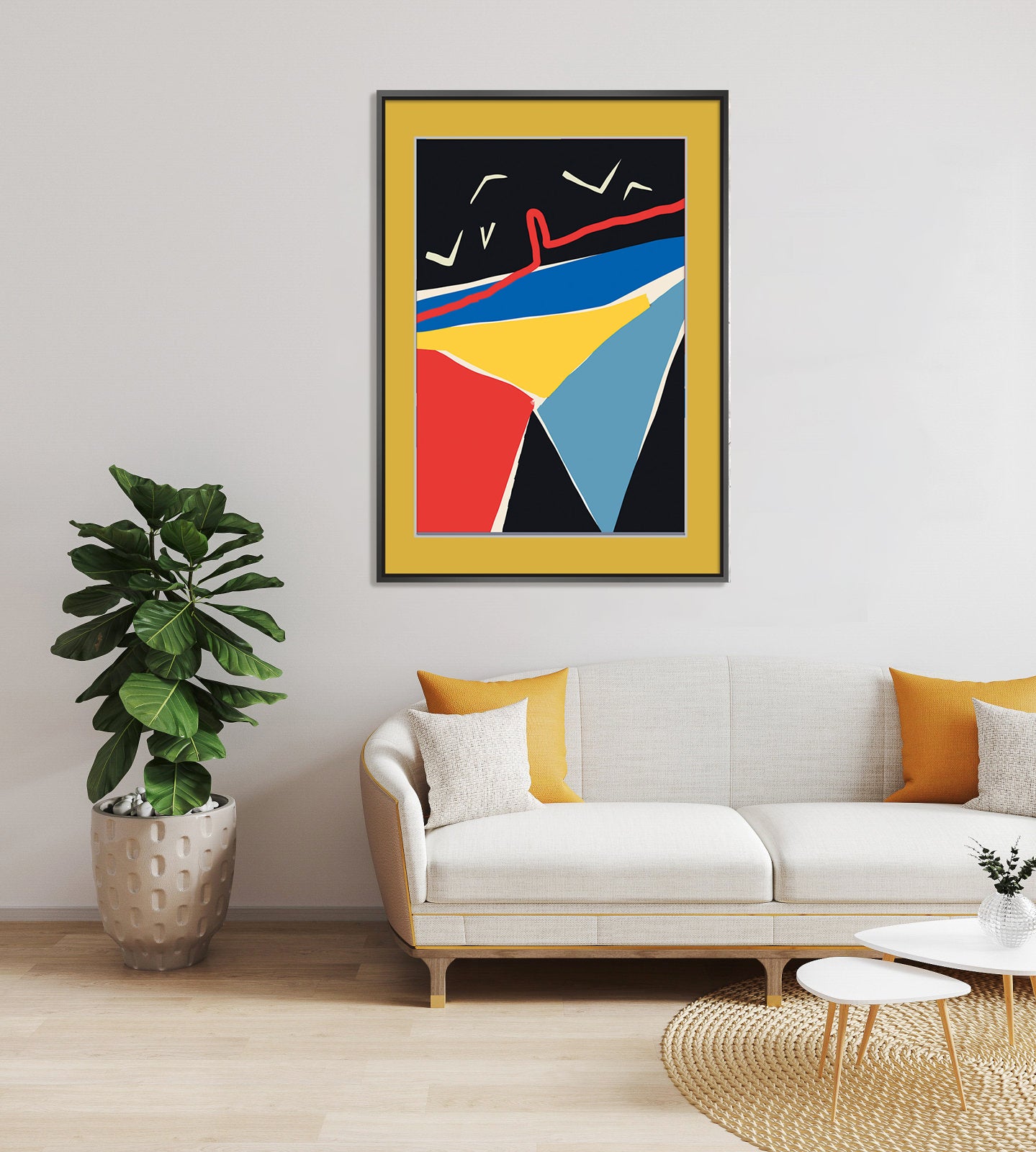 Journey Abstract Art Wall art ASCA3004A - 50*70cm