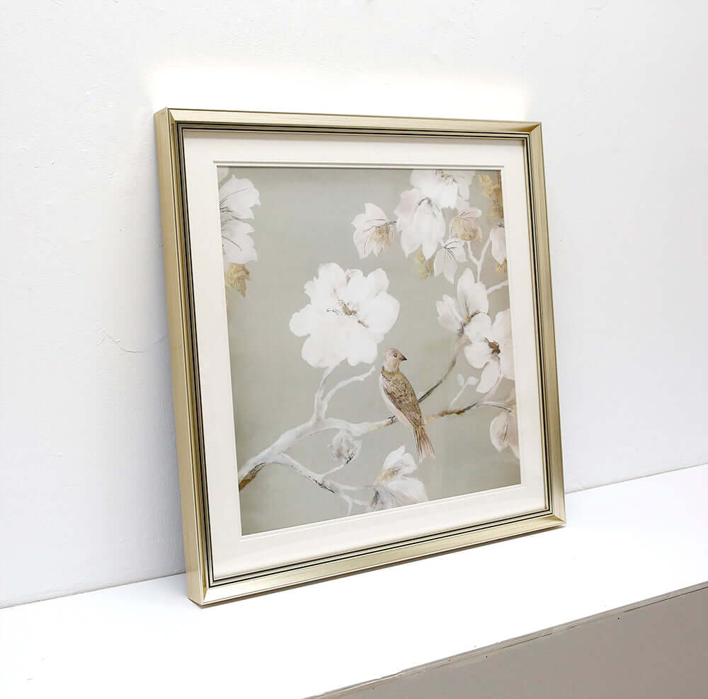 A paradise of birds and flowers I Wall Arts ASDC1045A - 60*60cm