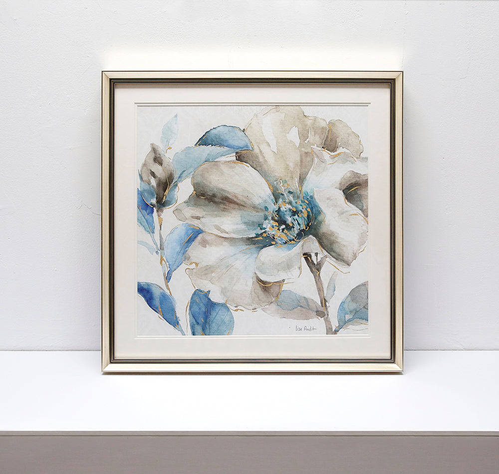 Blue flowers I Wall art ASJA1188A - 60*60cm