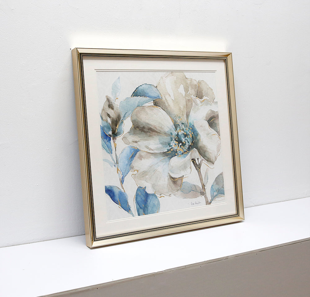 Blue flowers I Wall art ASJA1188A - 60*60cm