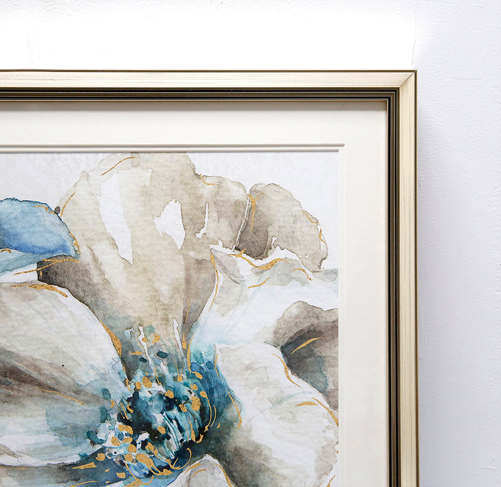 Blue flowers I Wall art ASJA1188A - 60*60cm