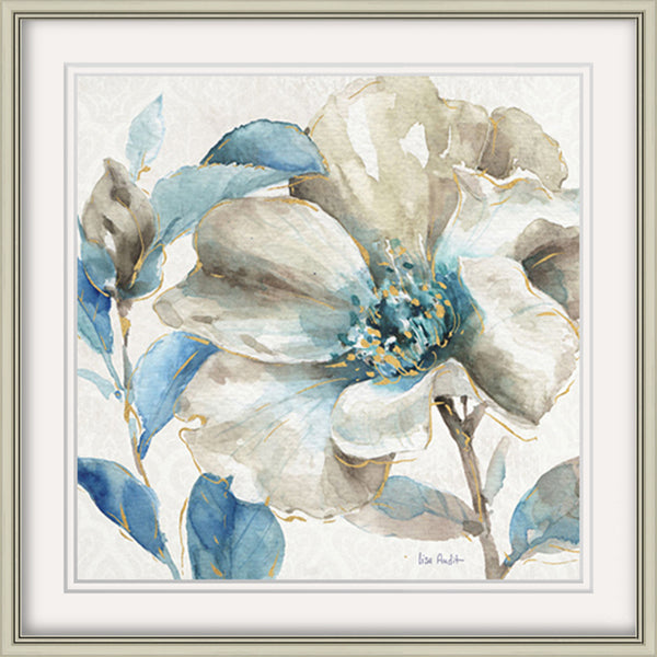 Blue flowers I Wall art ASJA1188A - 60*60cm