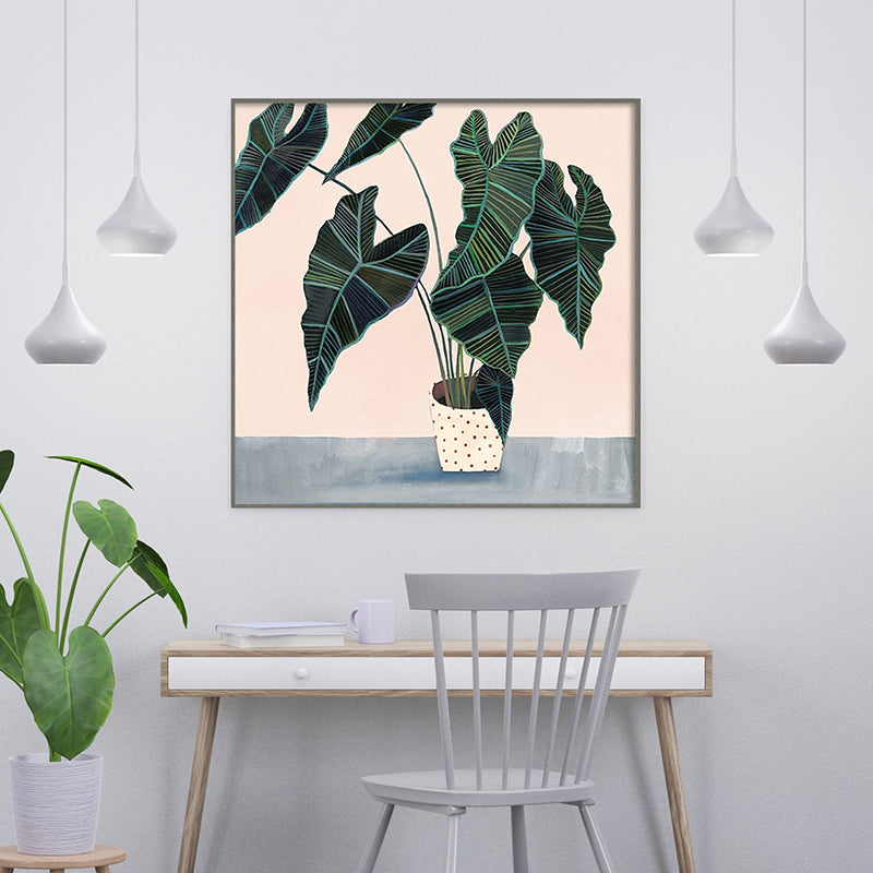 Alocasia Frydek Wall art ASJB1064B - 50*50cm