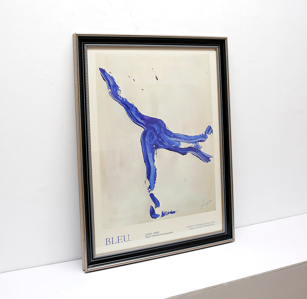 Blue ice skater wall art ASMA1013A - 60*80cm