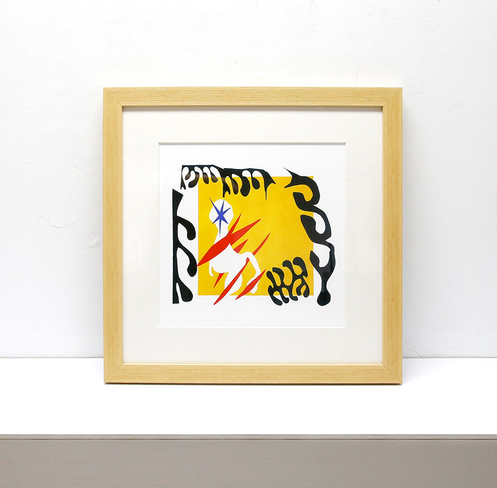 Abstract tiger Wall art ASPG1001D - 60*60cm
