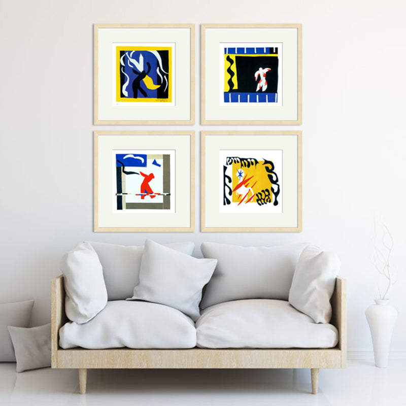 Abstract tiger Wall art ASPG1001D - 60*60cm