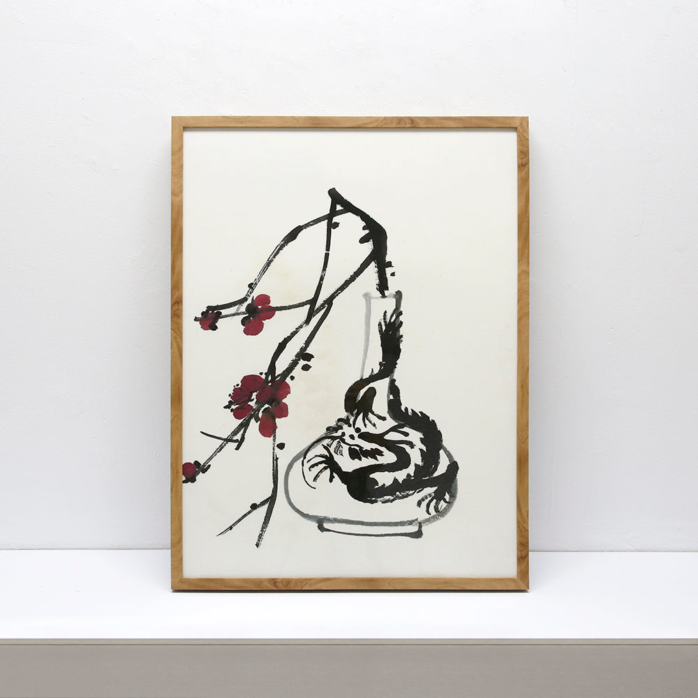 Traditional ink painting II Wall art ASZC1016D - 60*80cm