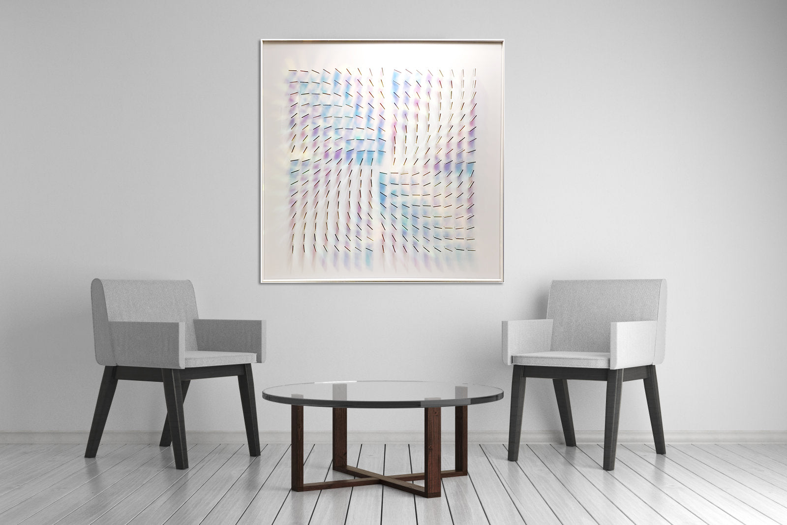 Spin Installation art Wall art BCBA7014B - 100*100cm