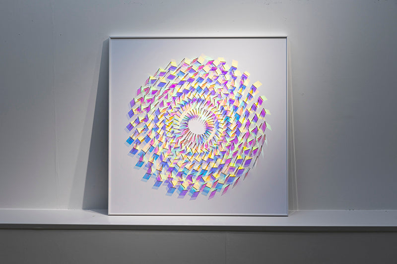 Spin Installation art Wall art BCBA7014C - 100*100cm