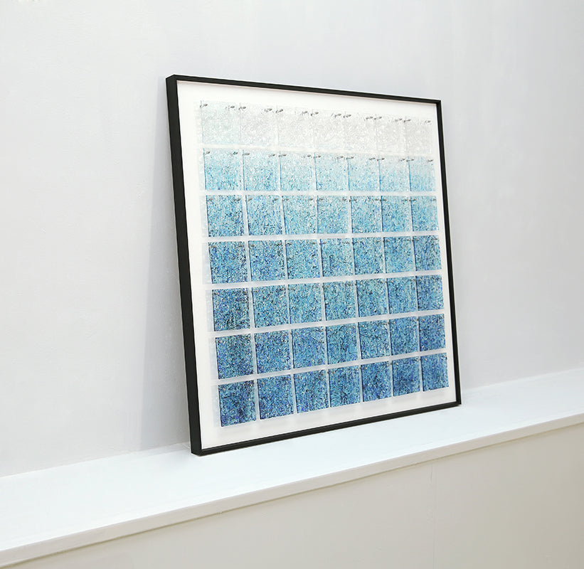 The Blue of the ocean Wall art 3D art Installation art BCFA1001A - 80*80cm