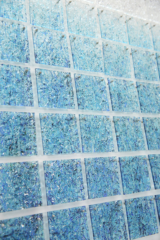 The Blue of the ocean Wall art 3D art Installation art BCFA1001A - 80*80cm