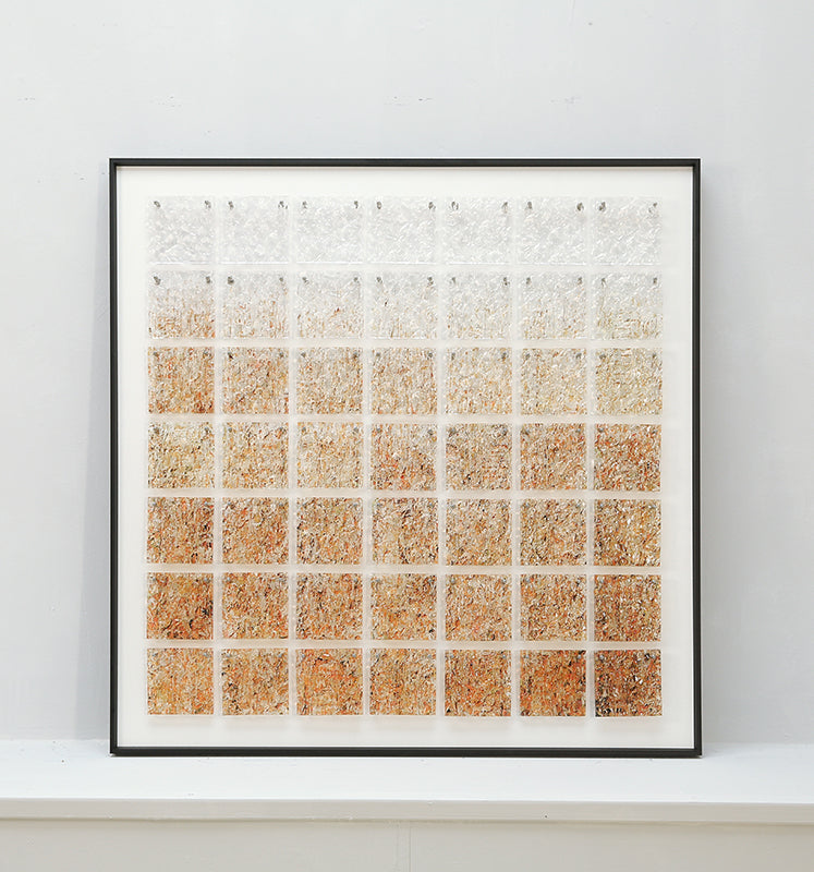 The yellow of the desert wall art 3D art Installation art BCFA1001B - 80*80cm