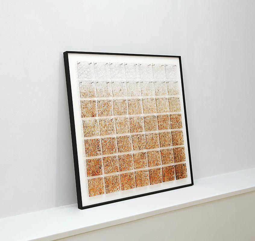 The yellow of the desert wall art 3D art Installation art BCFA1001B - 80*80cm