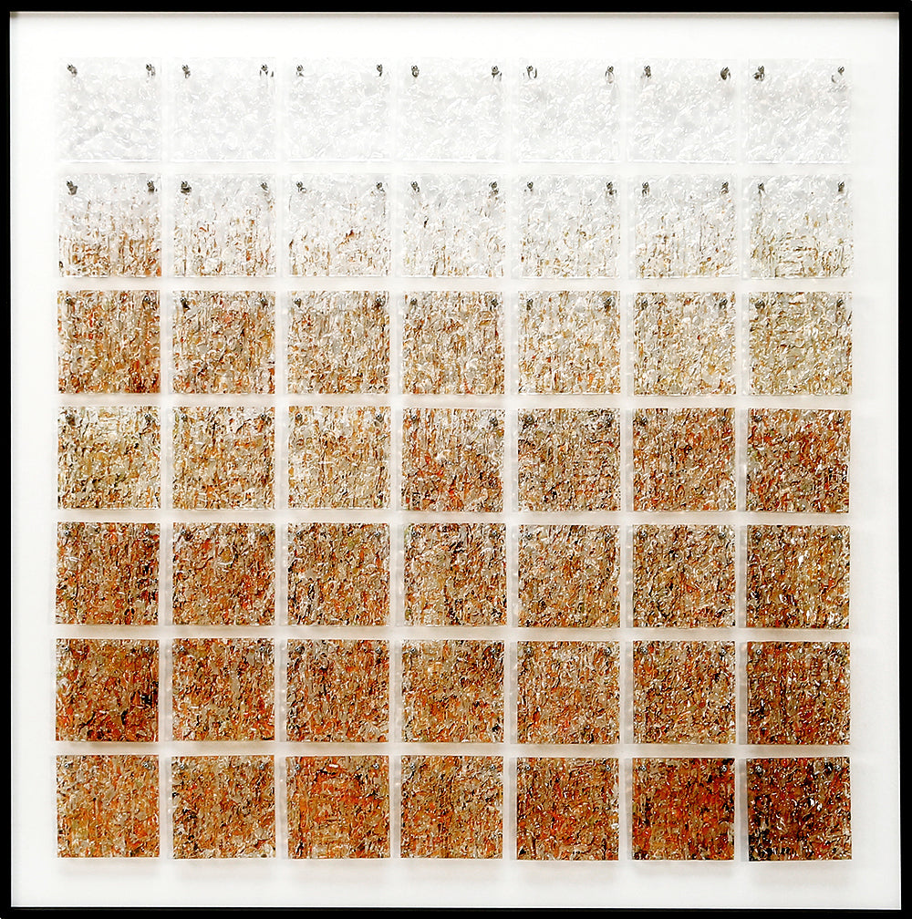 The yellow of the desert wall art 3D art Installation art BCFA1001B - 80*80cm