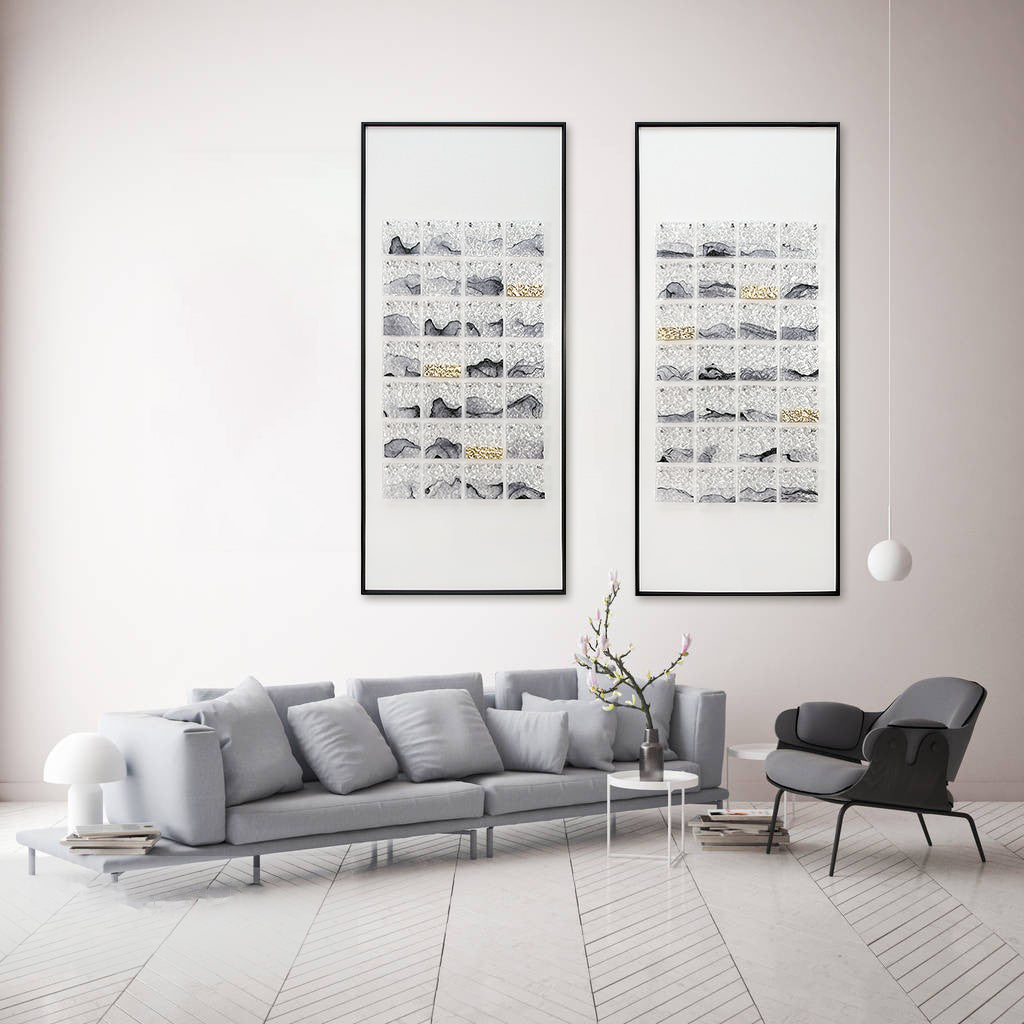The color of hills skin I Wall art 3D art BCZA1005A - 50*120cm
