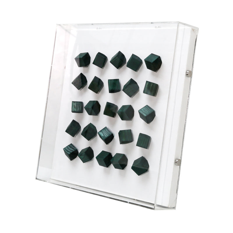 Wooden blocks III wall art 3D art BDOC0001B - 45*45cm