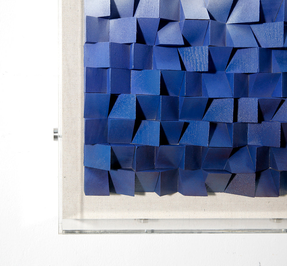 Wooden blocks II wall art 3D art BDOC1002A - 40*50cm