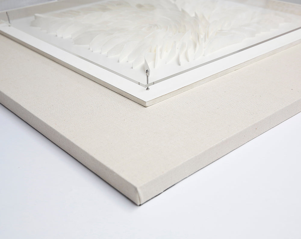 Handmade paper art 3D art Wall art BEOB2004B - 90*90cm