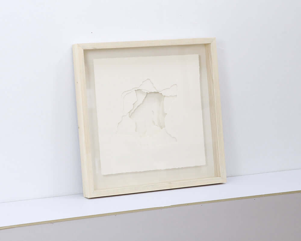 The crack of time II Paper art Wall art BEOB3012B - 51*51cm