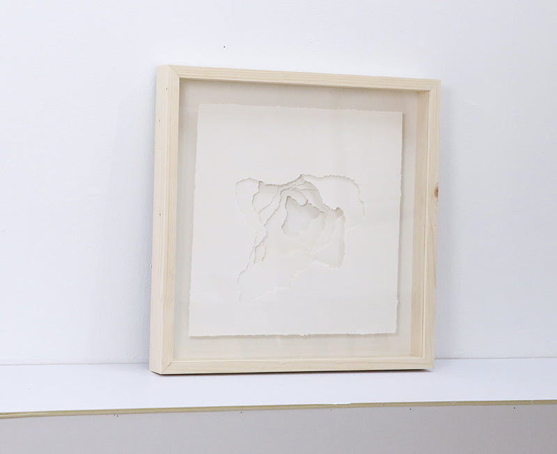 The crack of time III Paper art Wall art BEOB3012C - 51*51cm