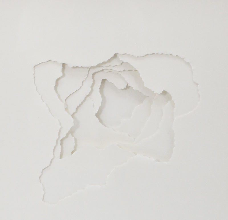 The crack of time III Paper art Wall art BEOB3012C - 51*51cm