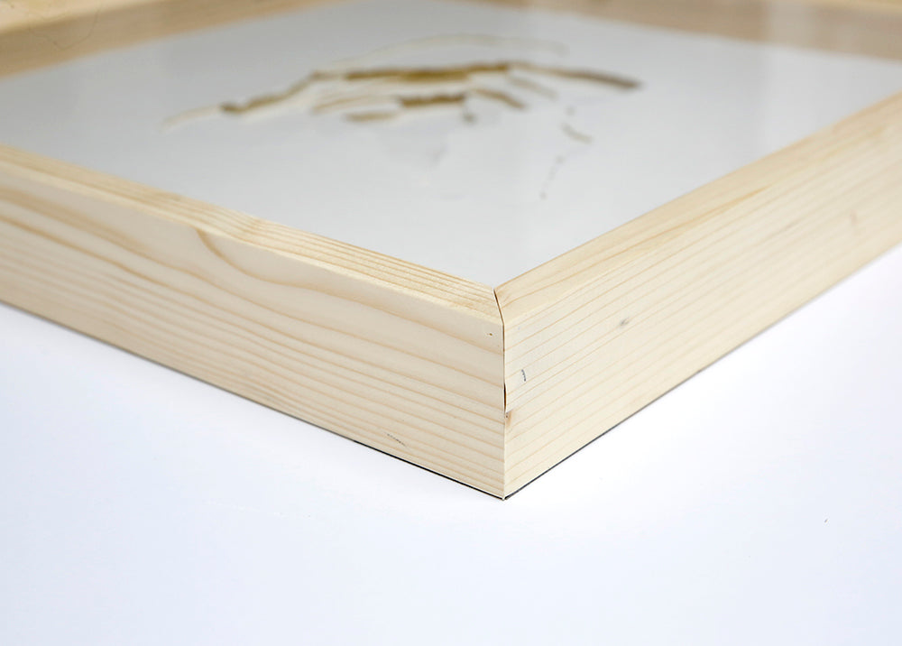 The crack of time III Paper art Wall art BEOB3012C - 51*51cm