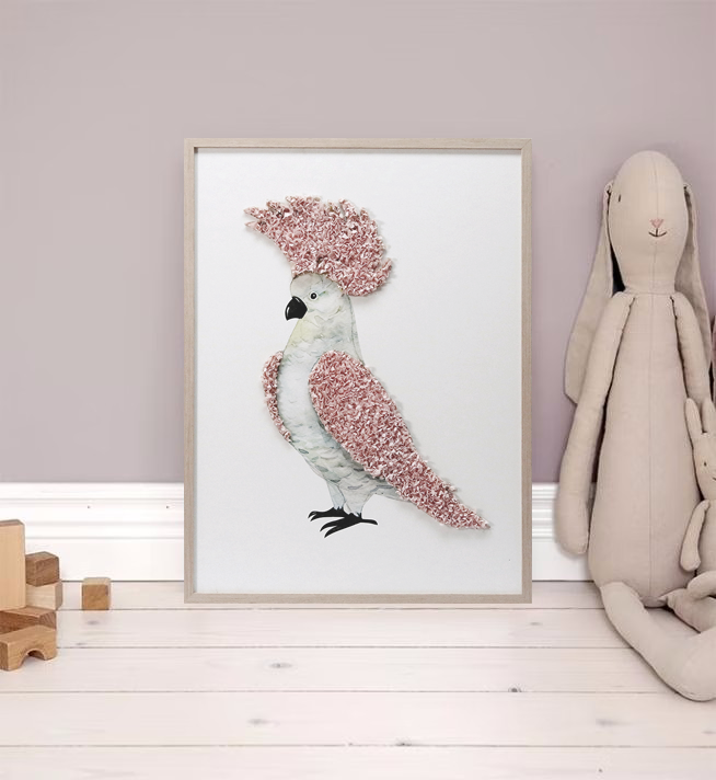 Baby parrot 3D Wall Art CHOA2007A - 60*80cm