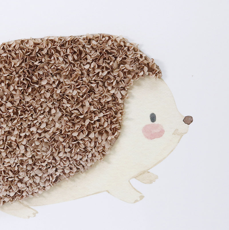 Baby Hedgehog 3D Wall Art CHOA2005A - 60*45cm