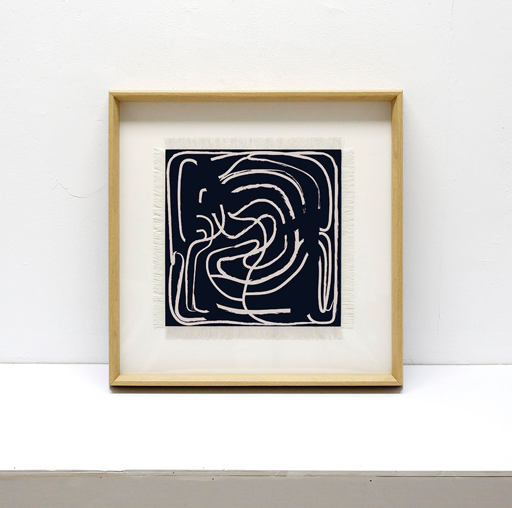 Abstract lines art II CSBA1099B - 50*50cm