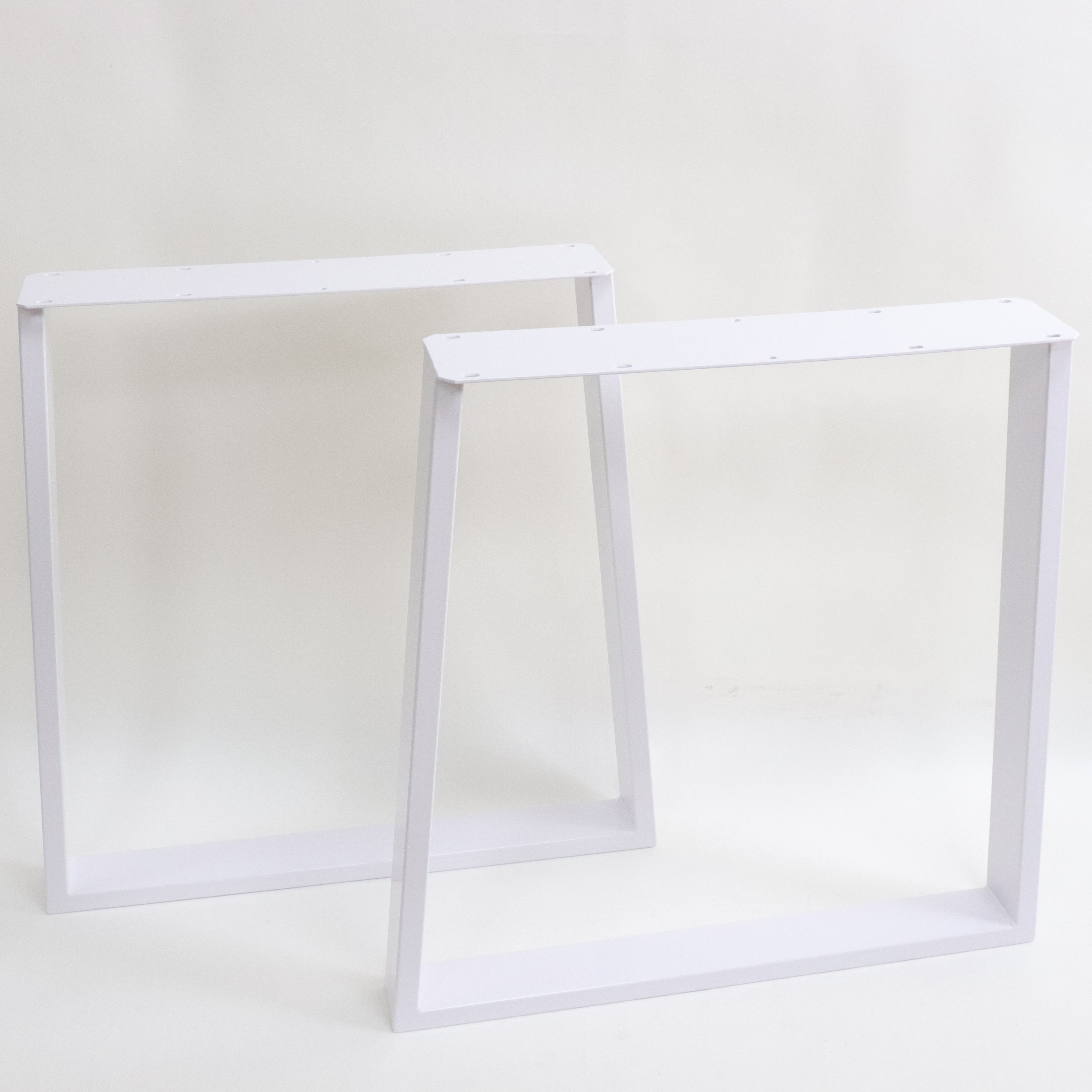 SS210N2 Trapezoid Dining Table legs, Narrow Top, 1 Pair 71cm X 58.5cm