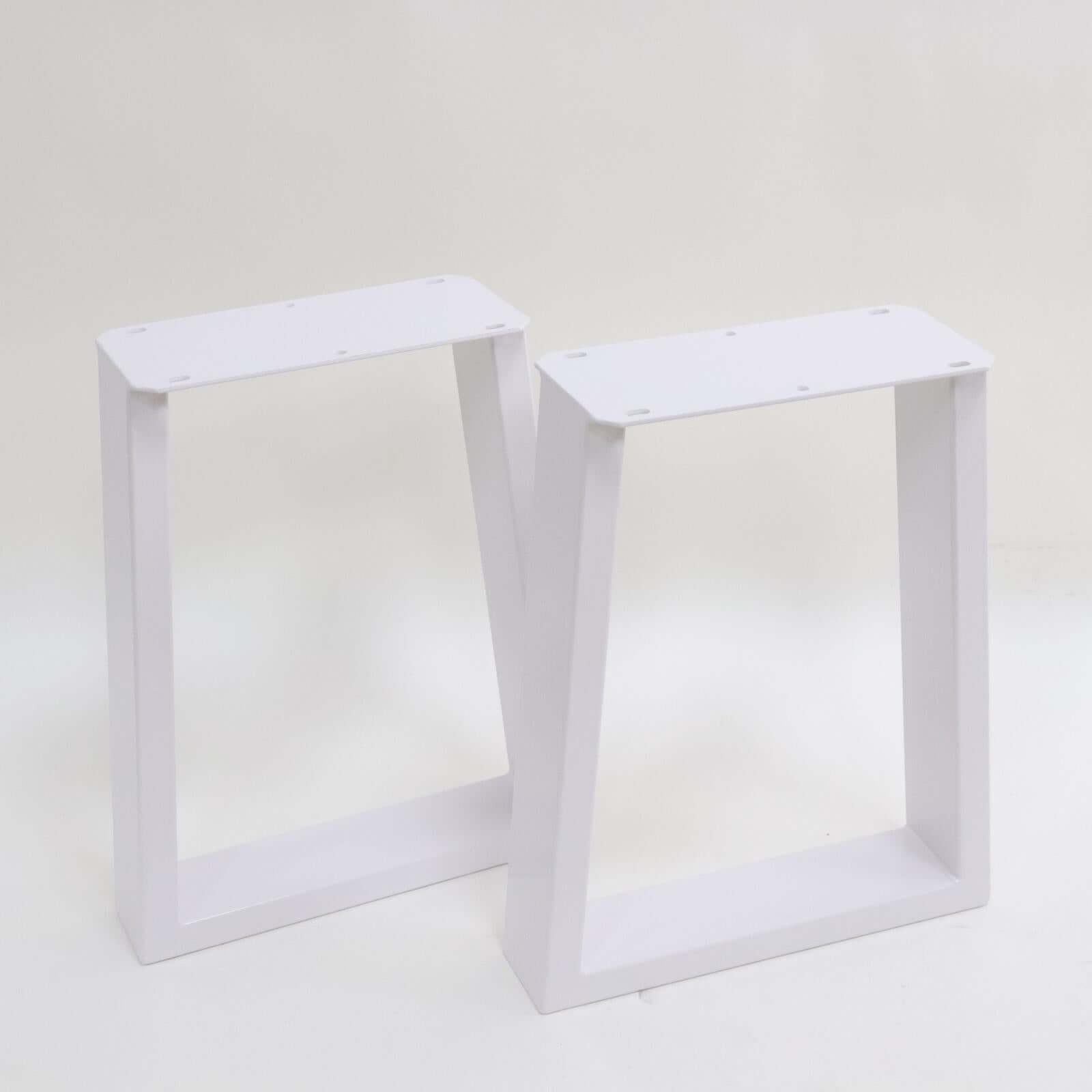 SS200 Trapezoid Bench legs, 1 Pair 41cm X 25.4cm