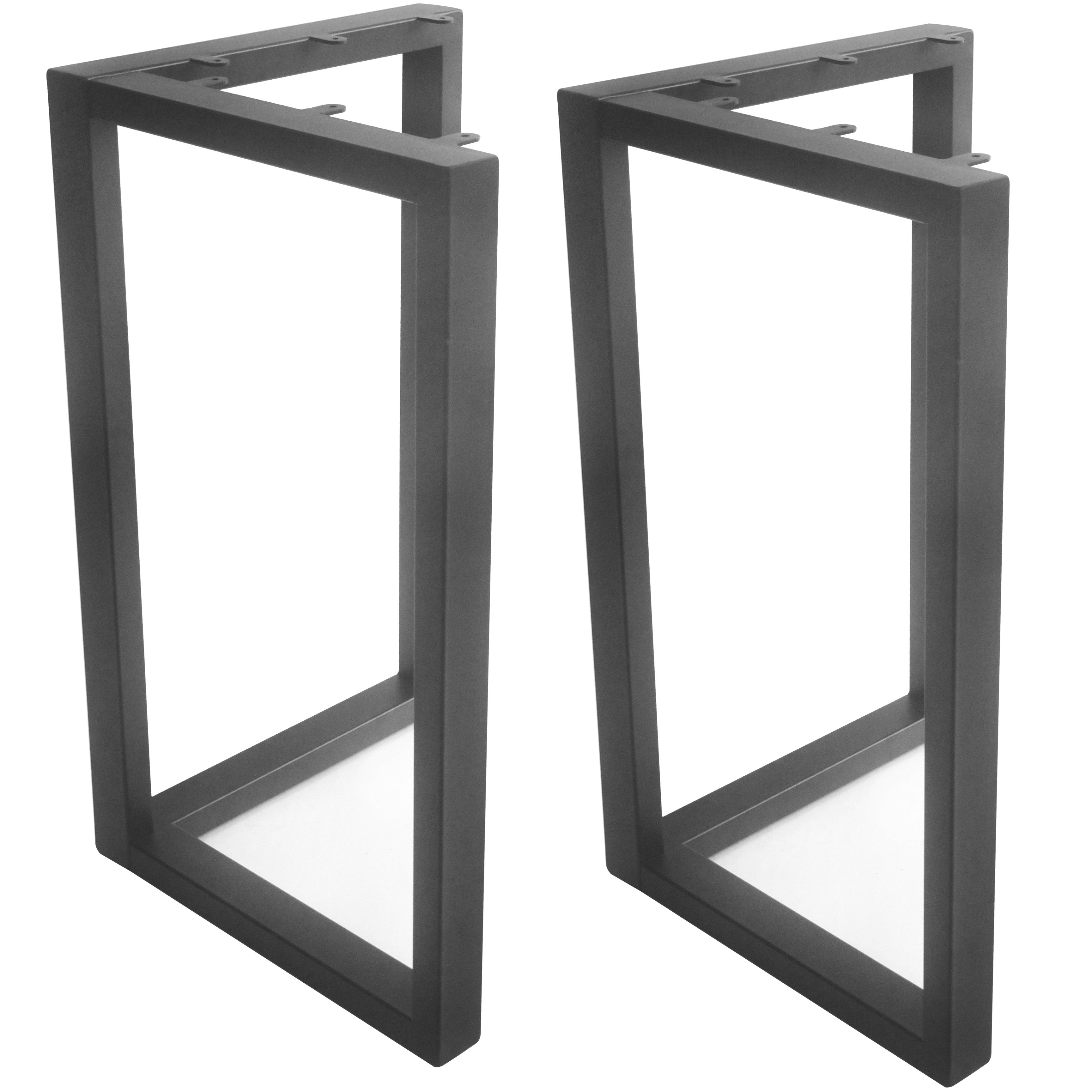 G800011-C L-Shape Table Base 1 Pair (Set of 2 legs) 71cm tall