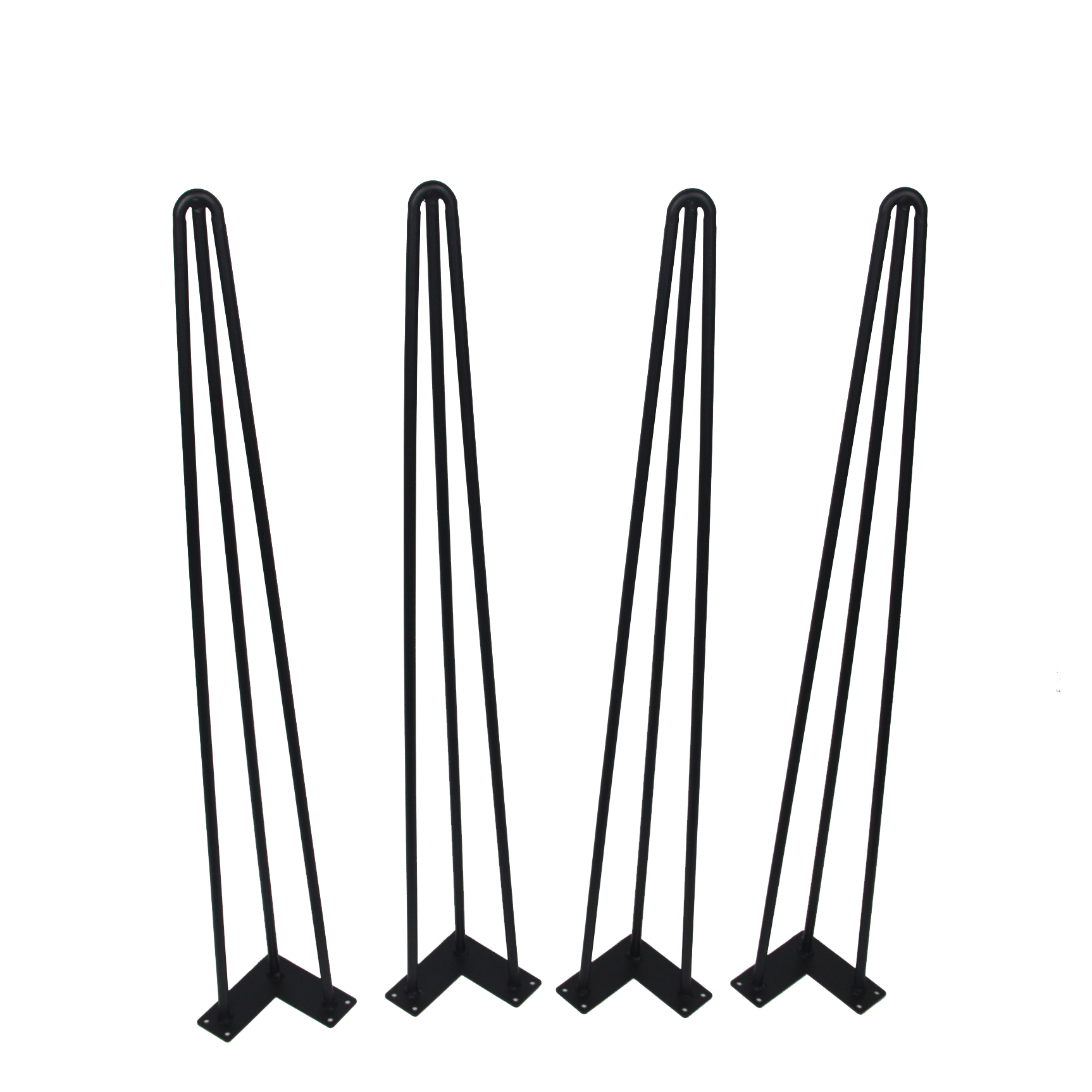 W5042AK Heavy Duty 3-rod Hairpin leg 86cm Set/4