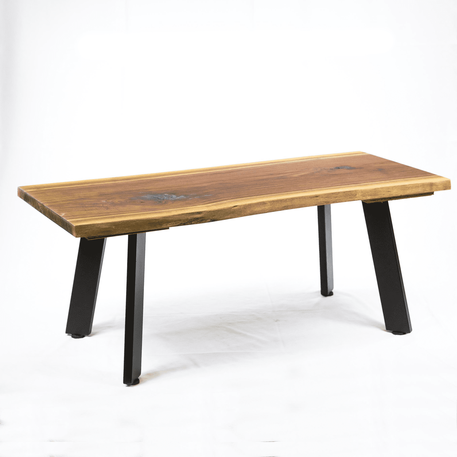 SS900 Angled Coffee Table Legs 41cm H, Black Powder Coated, Set/4