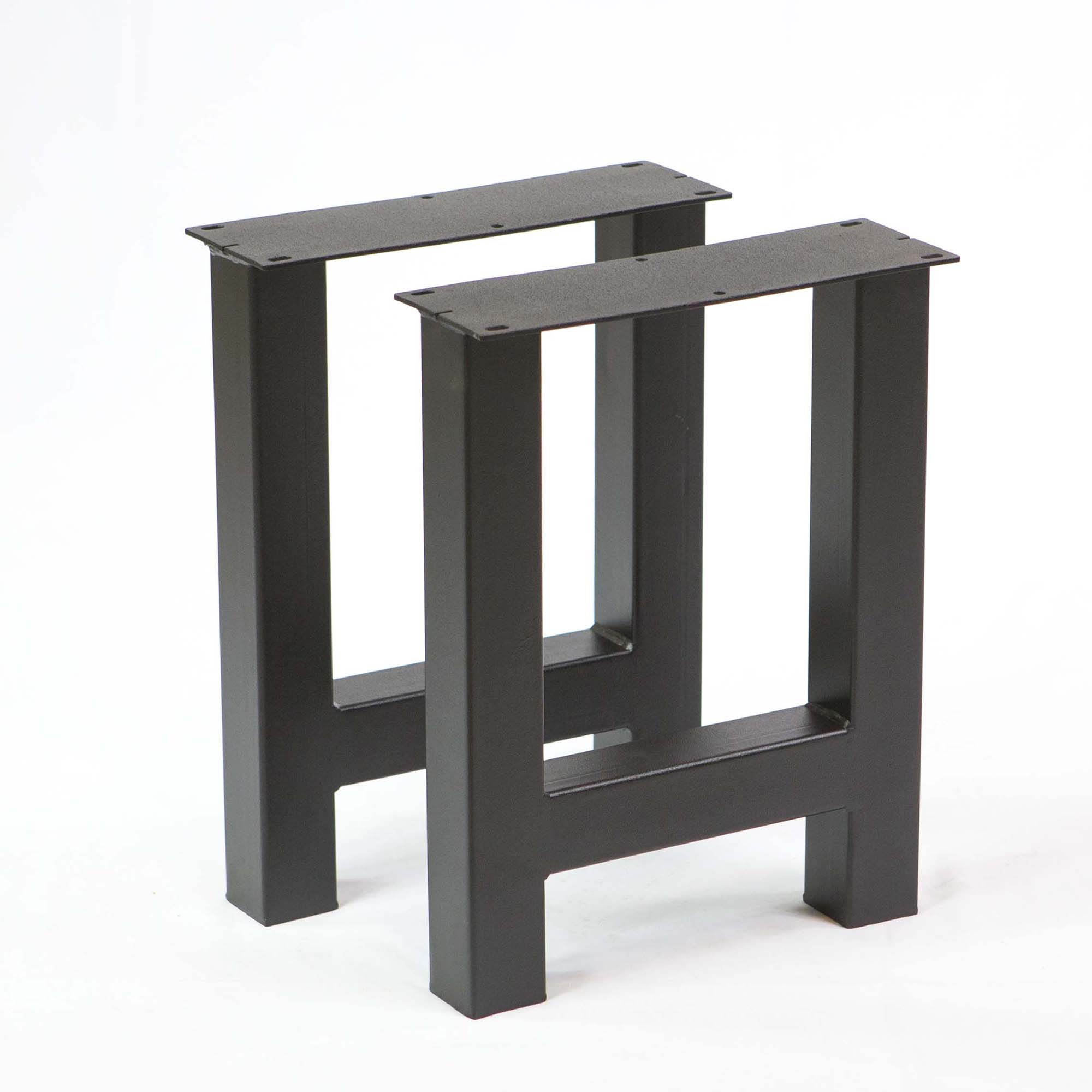 W5043E PLUS Bench H legs, 1 Pair 41cm tall 31cm wide