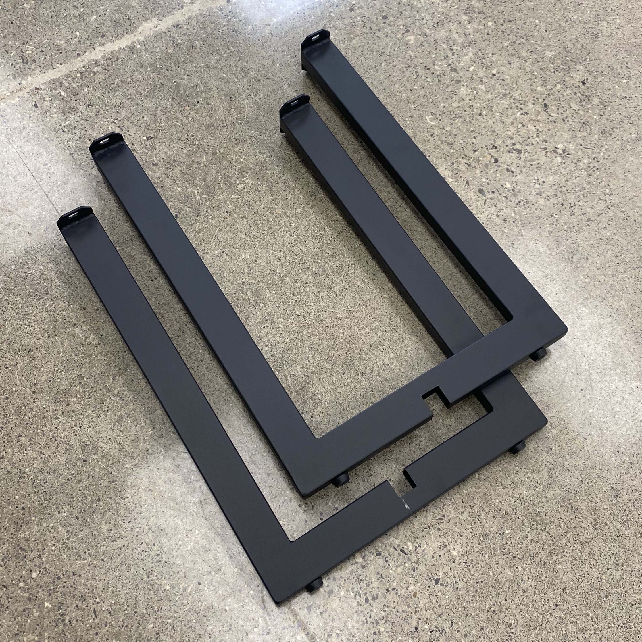 SS1460 Round-Cross End Table Base for Square or Round Table, 1 Set