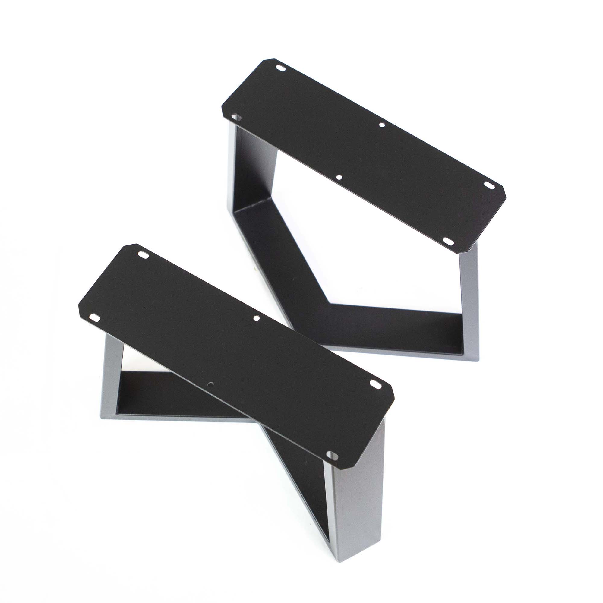 SS420 Cress Coffee Table Legs, 1 Pair 41cm x 38cm