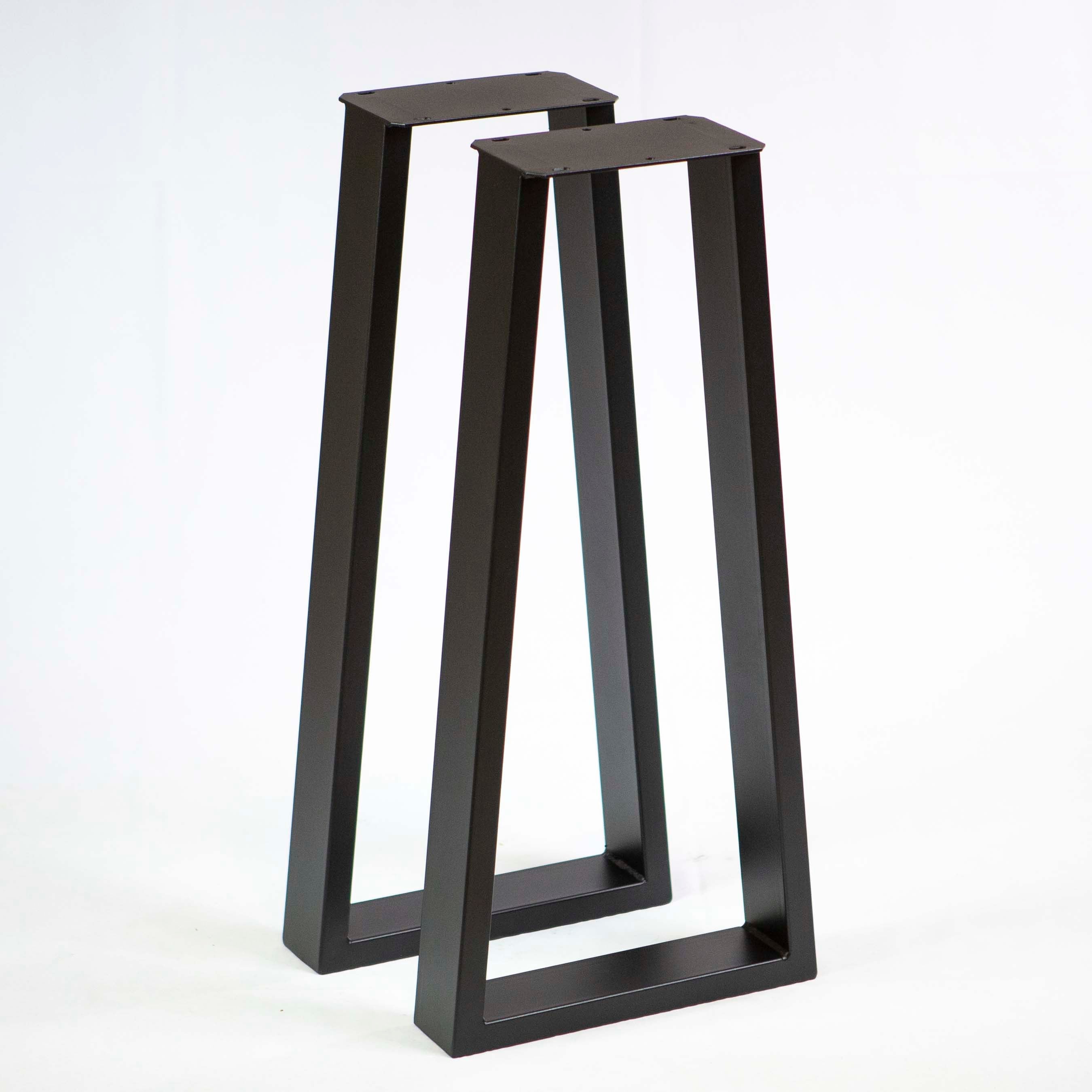 SS230 Trapezoid Console Table Legs, 1 Pair 71cm X 20cm