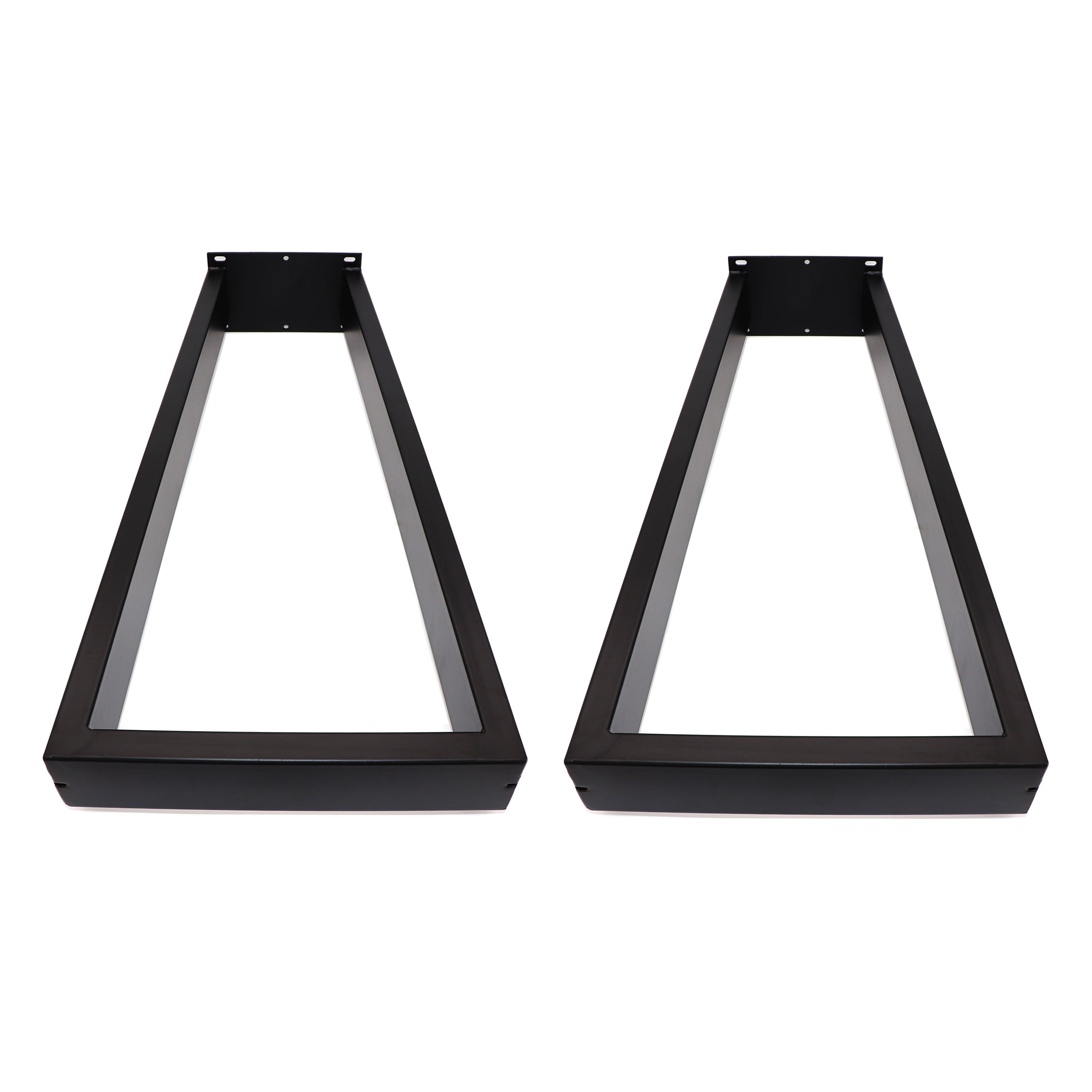 SS230 Trapezoid Console Table Legs, 1 Pair 71cm X 20cm