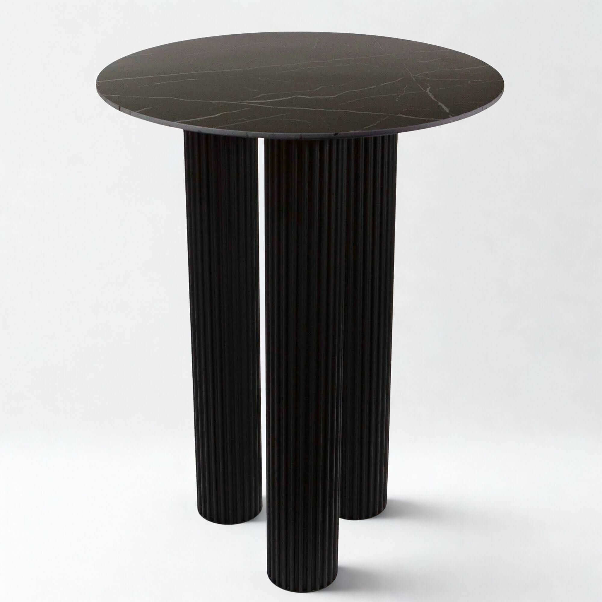 LK482 - Fluted High Top Table Legs, One Piece
