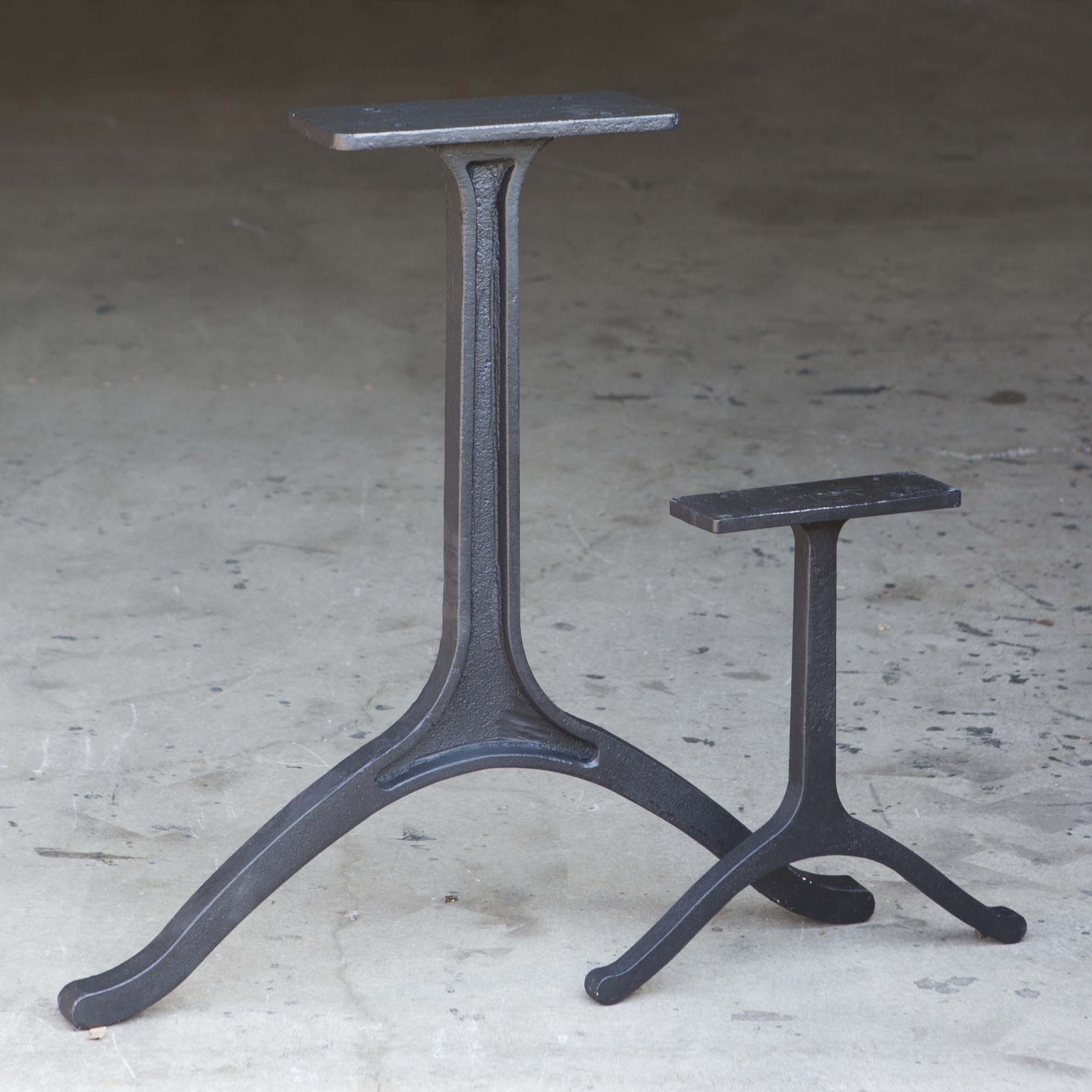 YW-CL-015-700MM, Table Legs for dining table, 1 Pair, Wishbone-Shaped, 71cm tall