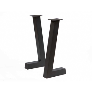 SS1830 L-Shaped Console Table Legs, 1 Pair