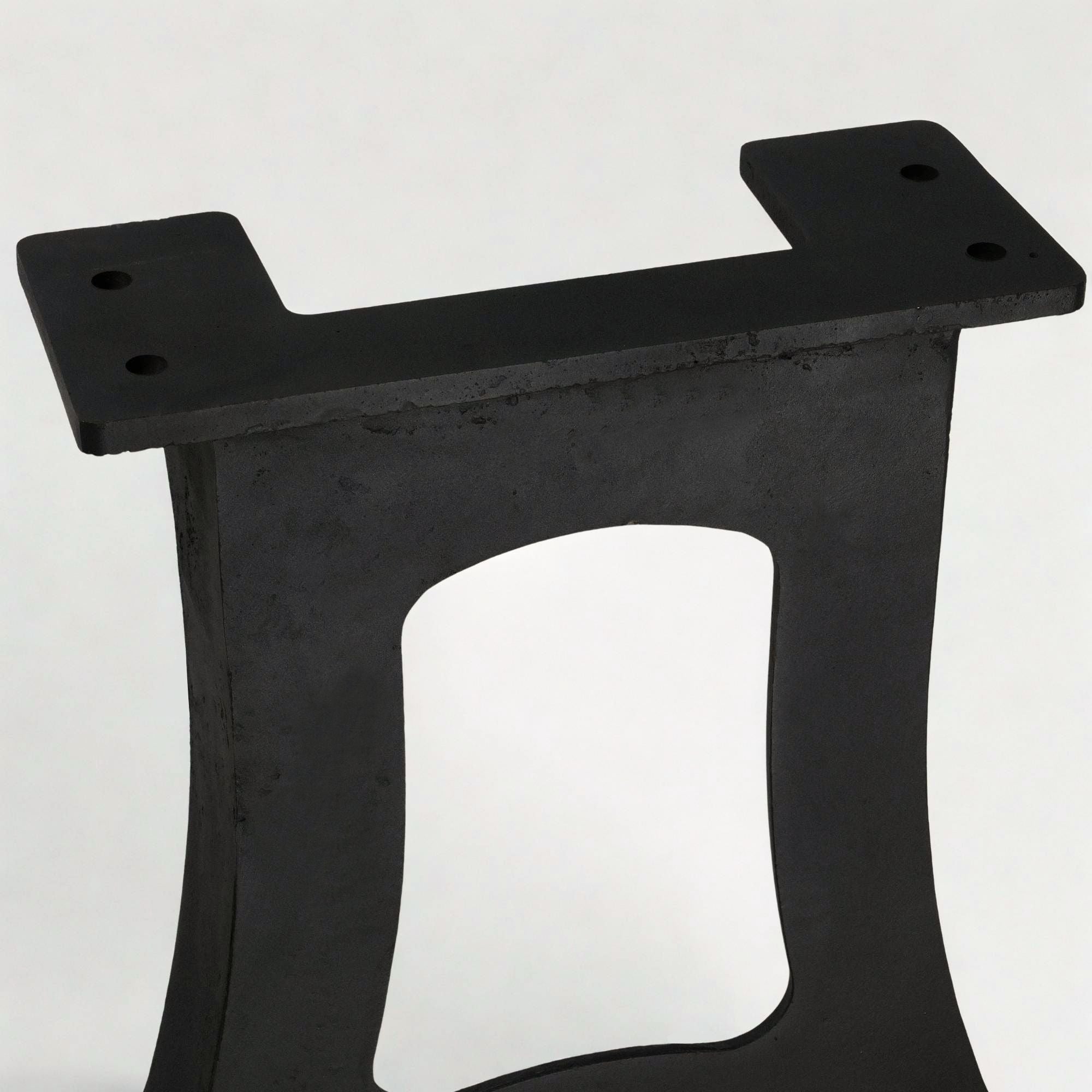 YW-CL-005-775MM, Super Heavy Duty Cast Iron Dining Table Legs 77.5cm Tall