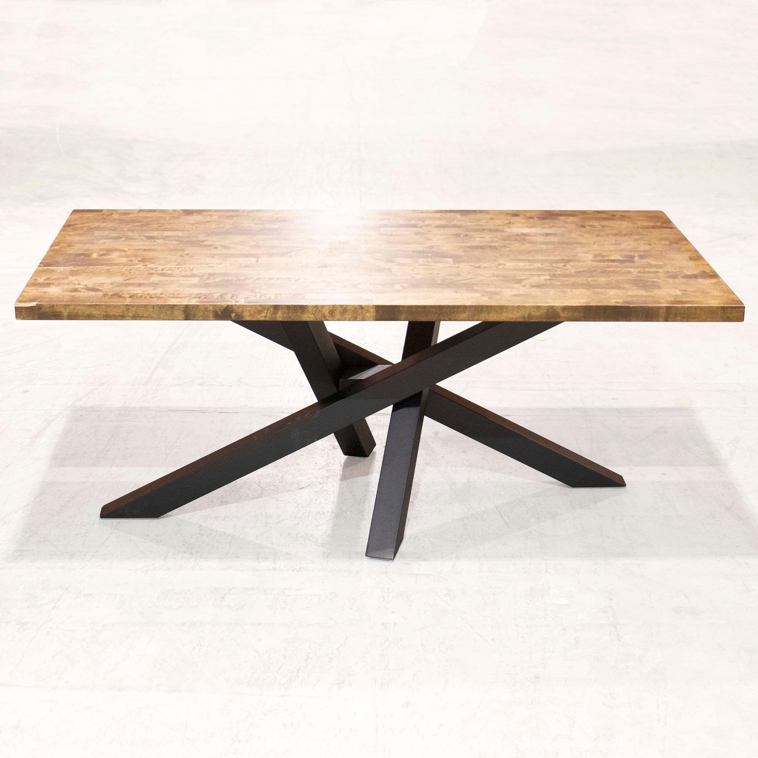 SS1710 Long Dining Table Legs, Straw Bundle Shaped, 1 Set