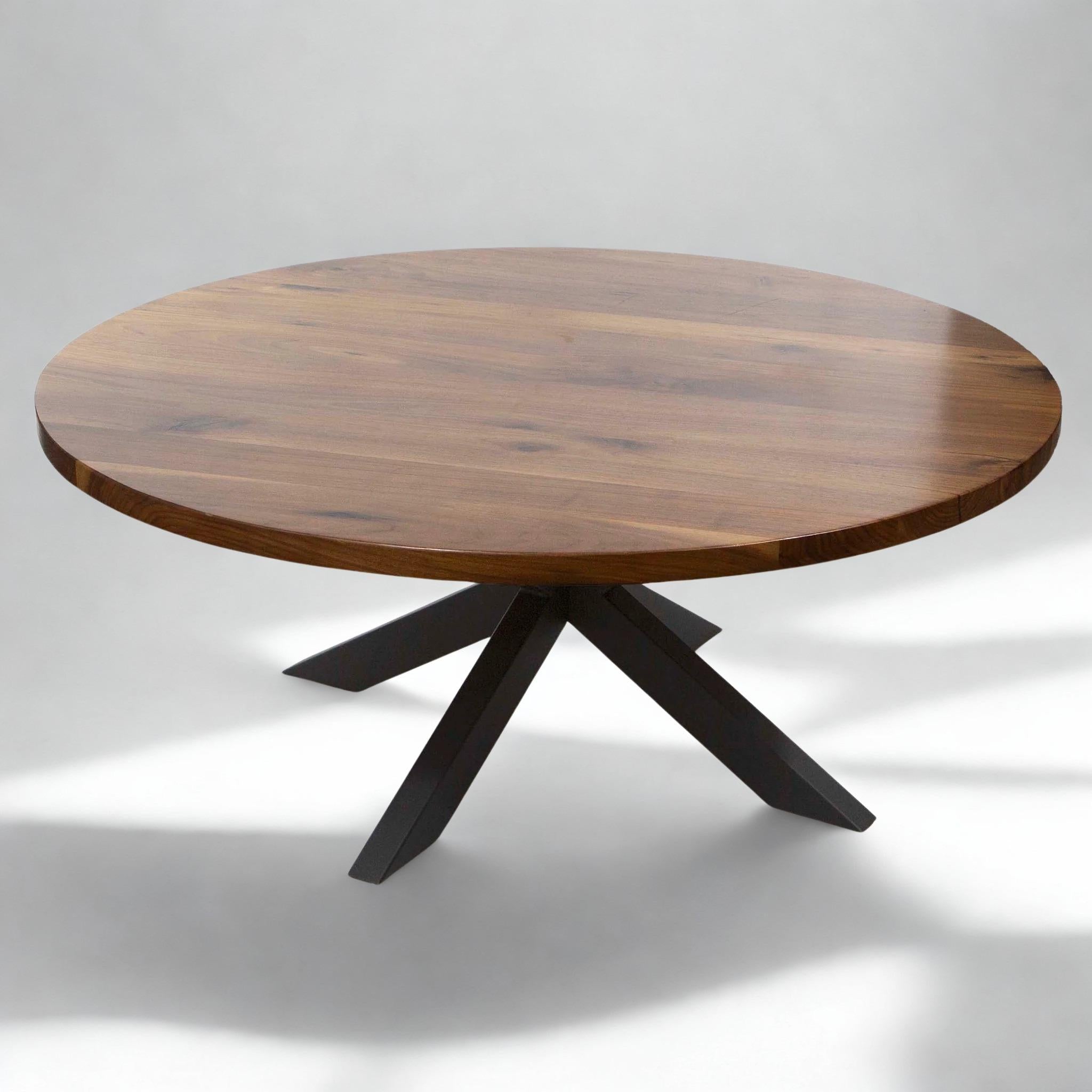 ST2625 H16" Extra Wide Starburst Round Coffee Table Base