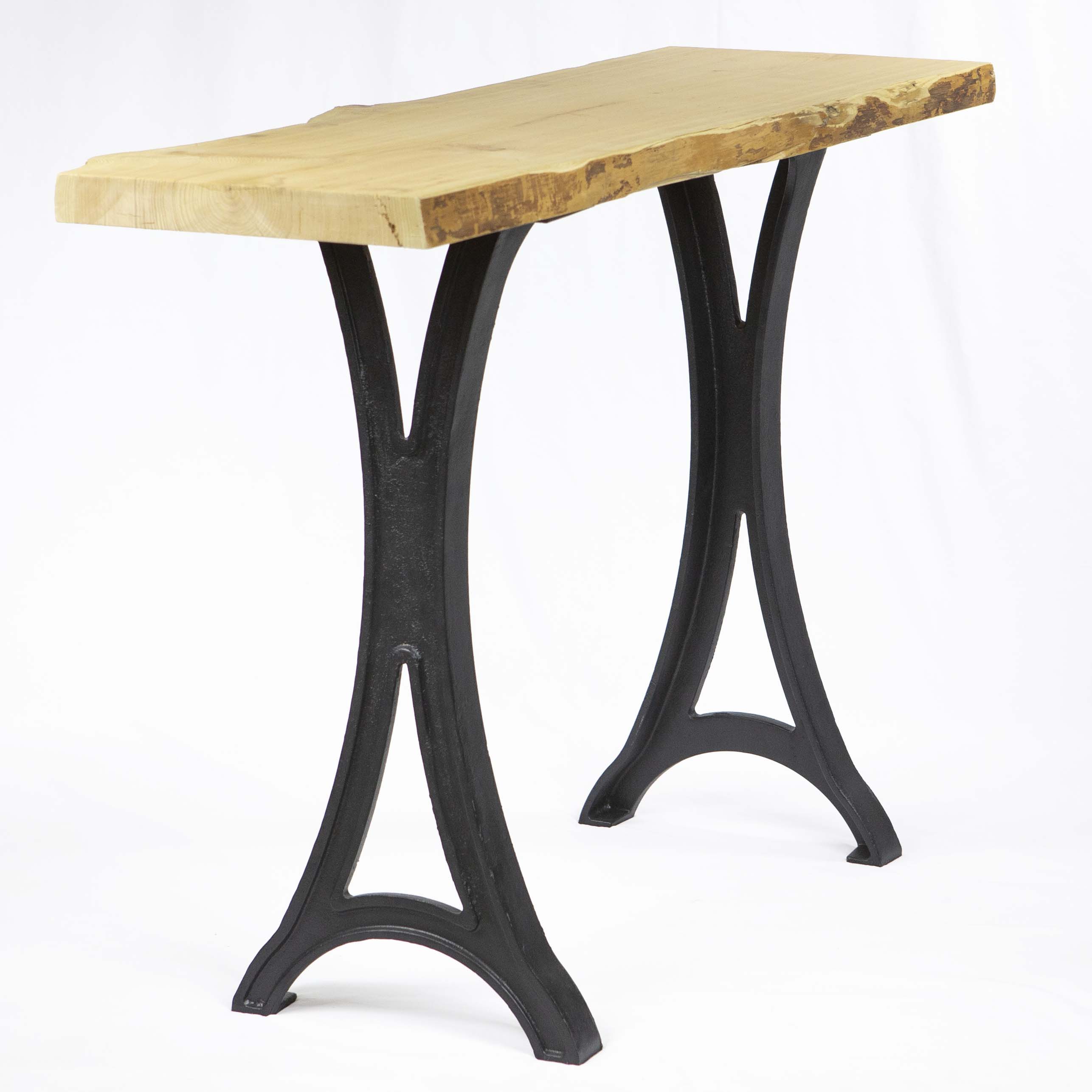 CN730 Cast Iron Legs for Console or Sofa Table, 1 Pair